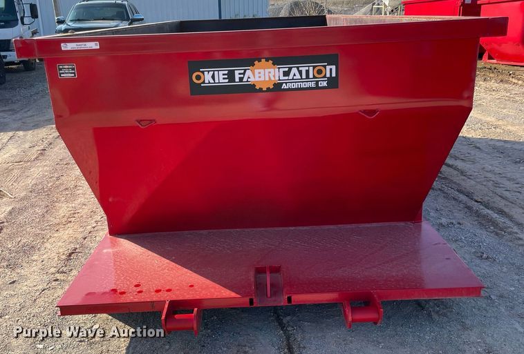 image for item NA9738 Okie Fabrication  roll-off container