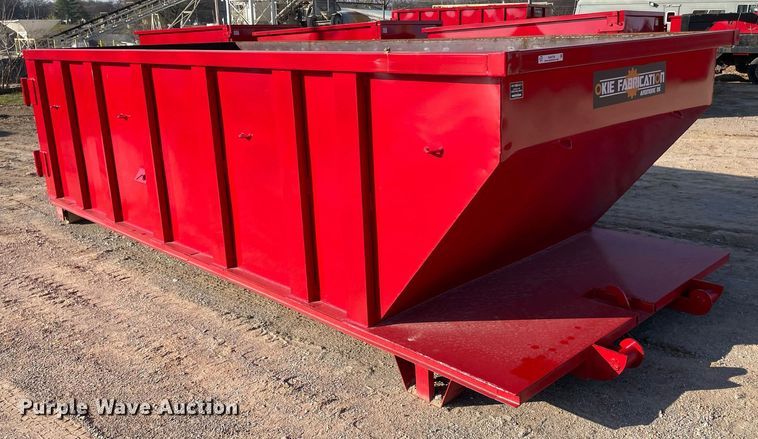 image for item NA9738 Okie Fabrication  roll-off container