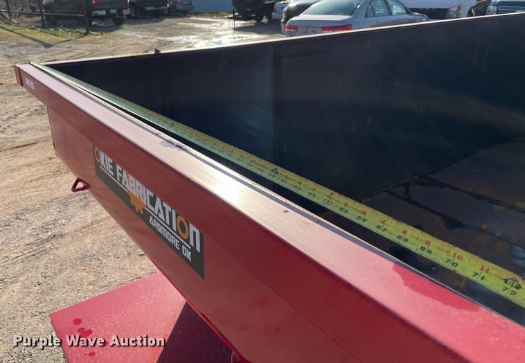 image for item NA9738 Okie Fabrication  roll-off container