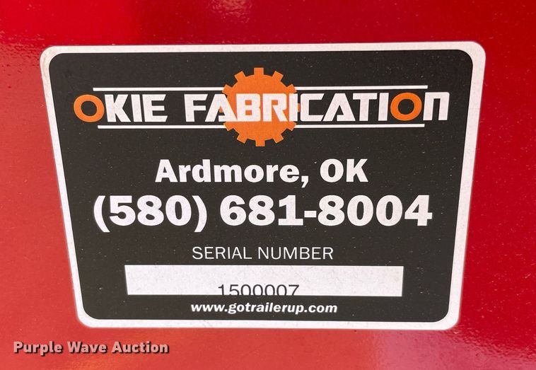 image for item NA9738 Okie Fabrication  roll-off container