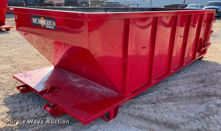 image for item NA9739 Okie Fabrication  roll-off container