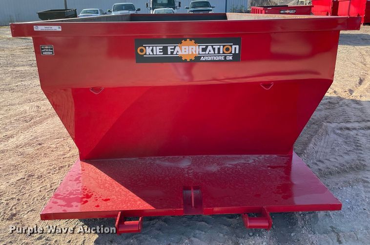 image for item NA9739 Okie Fabrication  roll-off container