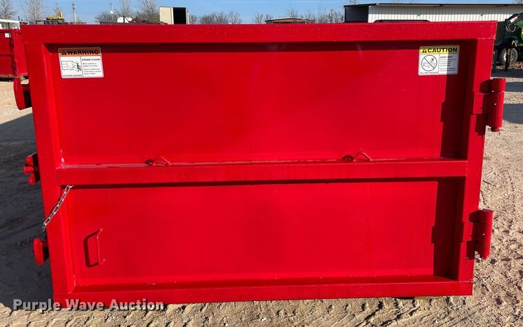 image for item NA9739 Okie Fabrication  roll-off container