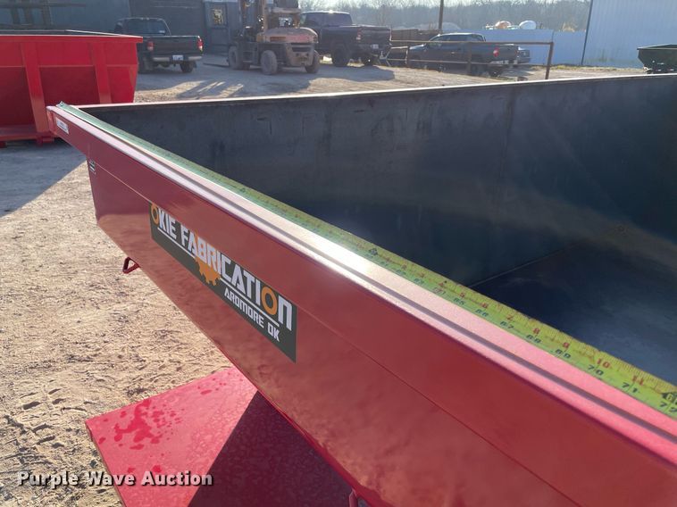 image for item NA9739 Okie Fabrication  roll-off container