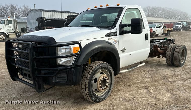 image for item NI9701 2012 Ford F550  truck cab and chassis