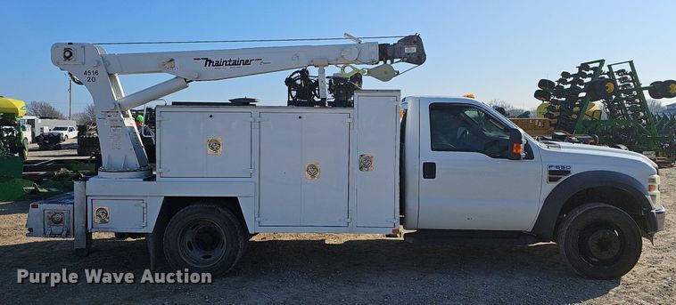 image for item NP9299 2008 Ford F550 Super Duty XLT  utility / service truck