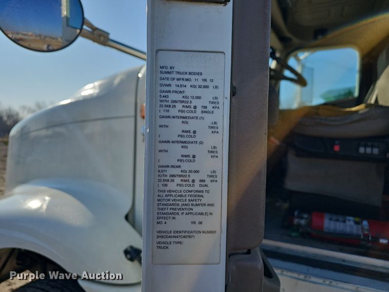 image for item NP9301 2007 International 9200i SBA utility / service truck