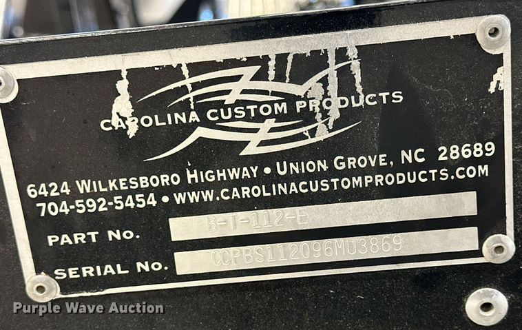 image for item NS9160 Carolina Custom  truck parts
