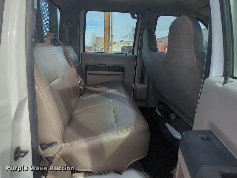 image for item OD9137 2008 Ford F450 Super Duty  Crew Cab flatbed truck