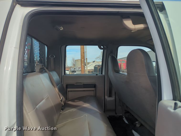 image for item OD9137 2008 Ford F450 Super Duty  Crew Cab flatbed truck