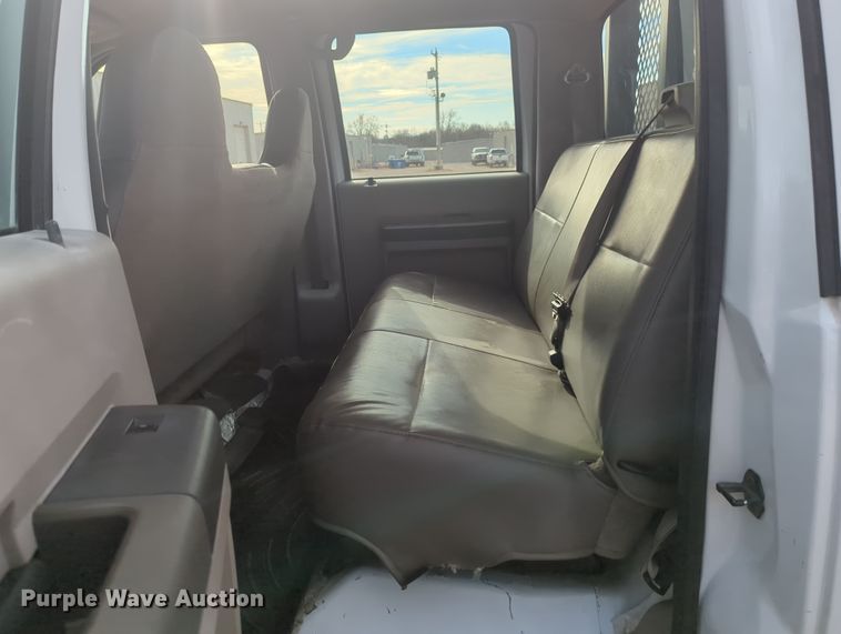 image for item OD9137 2008 Ford F450 Super Duty  Crew Cab flatbed truck