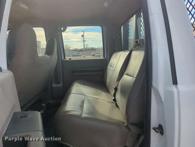 image for item OD9137 2008 Ford F450 Super Duty  Crew Cab flatbed truck