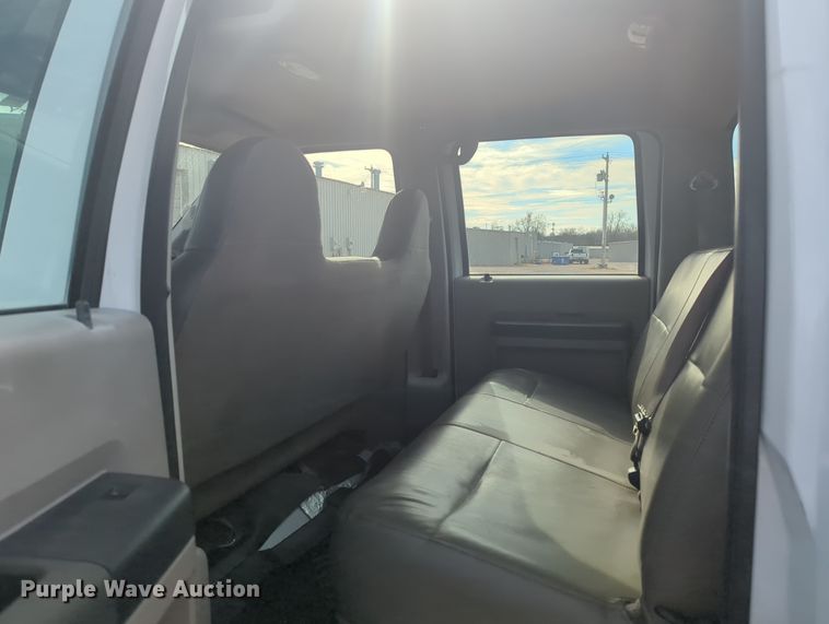 image for item OD9137 2008 Ford F450 Super Duty  Crew Cab flatbed truck