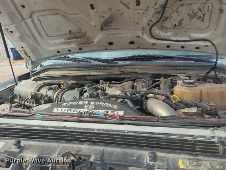 image for item OD9137 2008 Ford F450 Super Duty  Crew Cab flatbed truck