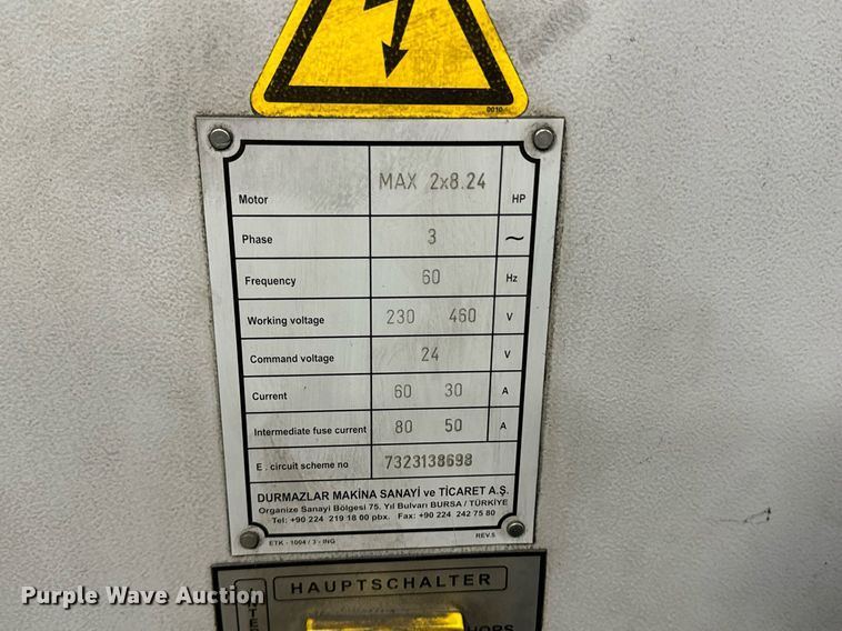 image for item OD9858 2013 Durma Ad-Servo 30135  press brake