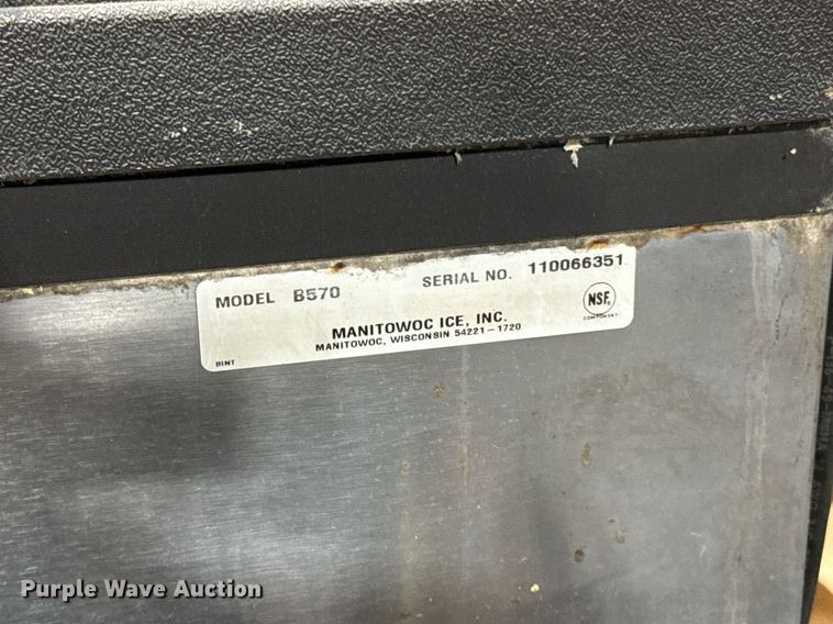 image for item OD9859 Manitowac QY0604A  ice machine
