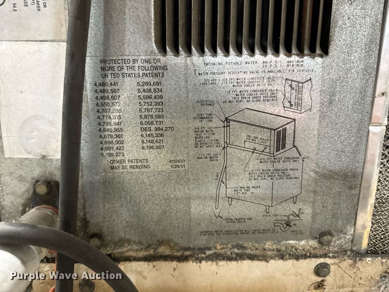 image for item OD9859 Manitowac QY0604A  ice machine