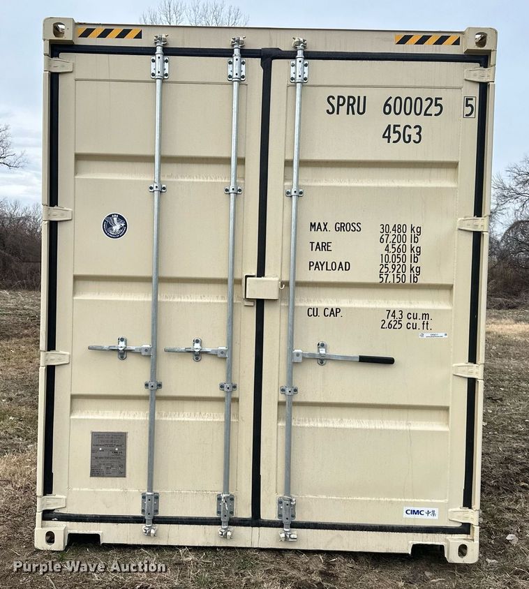 image for item OF9217 2023 CIMC CB45-86-05  40' 5 door shipping container
