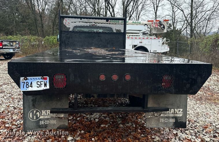 image for item OF9218 2014 Ford F550 Super Duty  dump flatbed truck