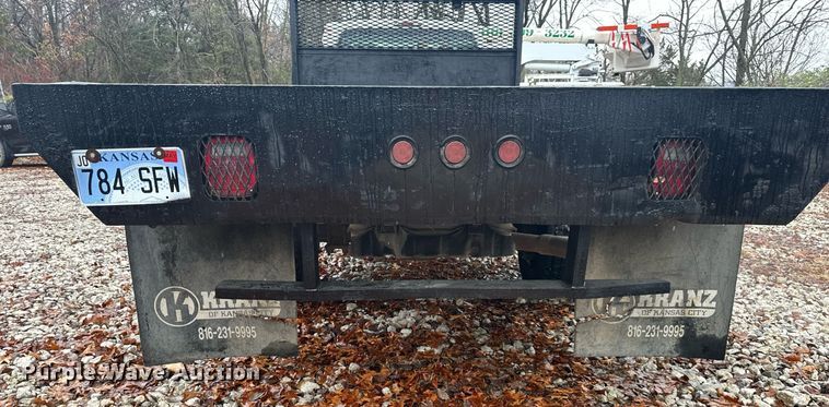 image for item OF9218 2014 Ford F550 Super Duty  dump flatbed truck