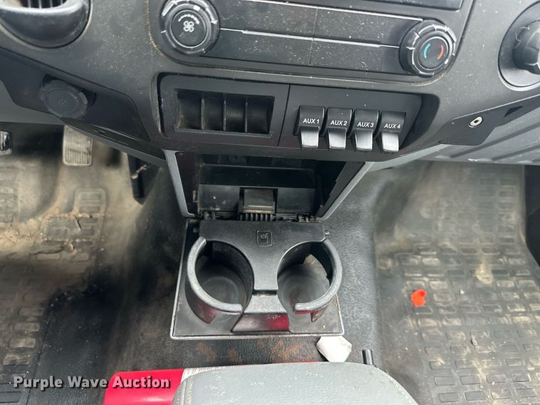 image for item OF9218 2014 Ford F550 Super Duty  dump flatbed truck