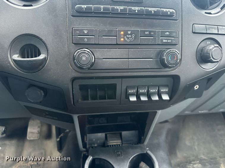 image for item OF9218 2014 Ford F550 Super Duty  dump flatbed truck