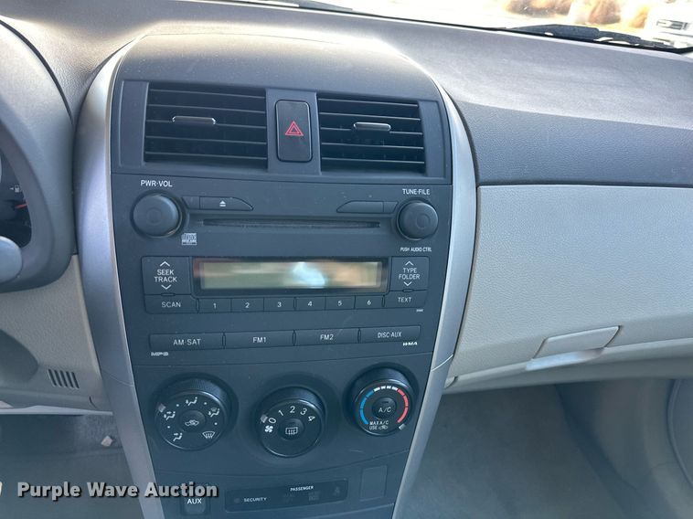 image for item OF9226 2009 Toyota Corolla