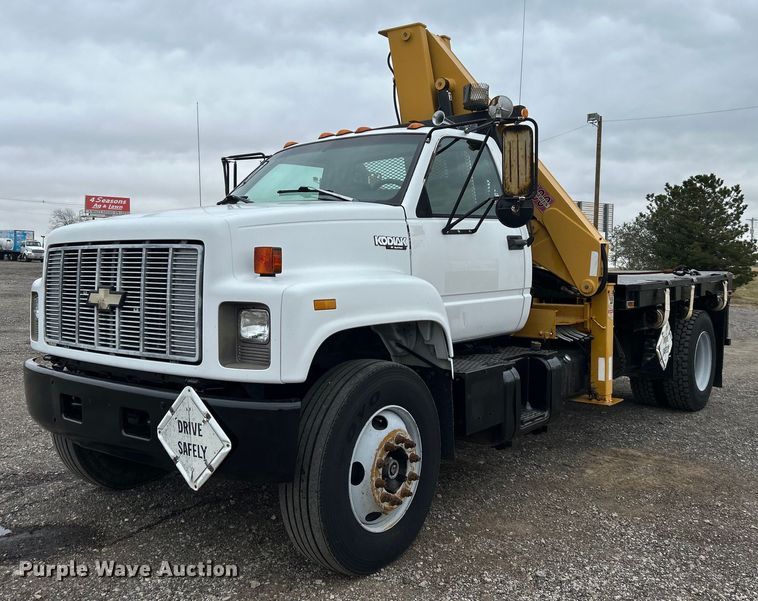 image for item OM9231 1995 Chevrolet  Kodiak  crane truck