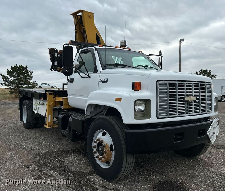 image for item OM9231 1995 Chevrolet  Kodiak  crane truck