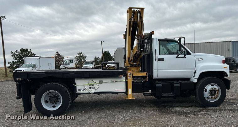image for item OM9231 1995 Chevrolet  Kodiak  crane truck