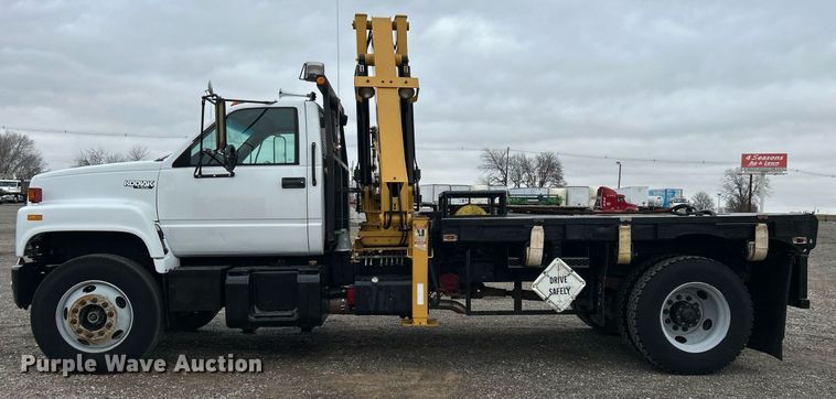 image for item OM9231 1995 Chevrolet  Kodiak  crane truck