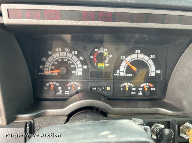 image for item OM9231 1995 Chevrolet  Kodiak  crane truck