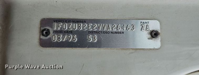 image for item DK0493 1997 Ford LT8000  dump truck