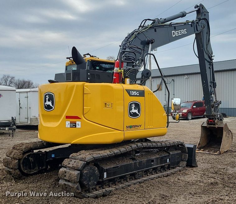 image for item DN8266 2022 John Deere 135G  excavator