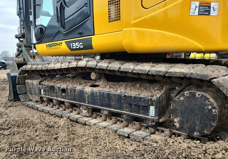 image for item DN8267 2022 John Deere 135G  excavator