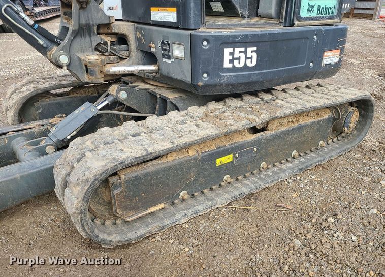 image for item DN8268 2019 Bobcat E55  mini excavator