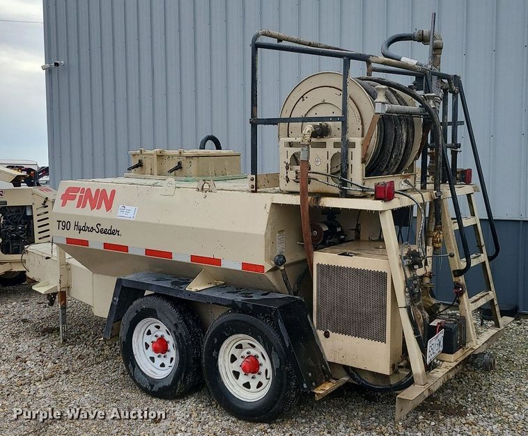 image for item DN8296 2008 Finn T90T-34 hydroseeder