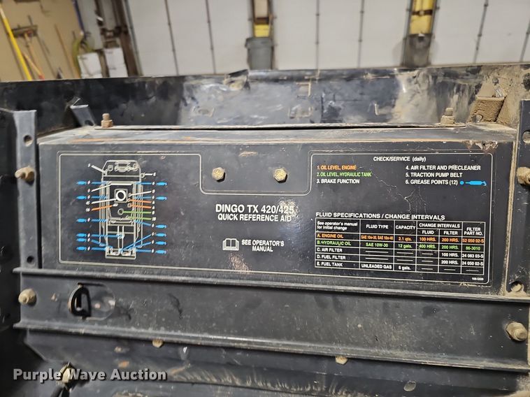 image for item DP0803 2007 Toro Dingo TX420 compact utility loader