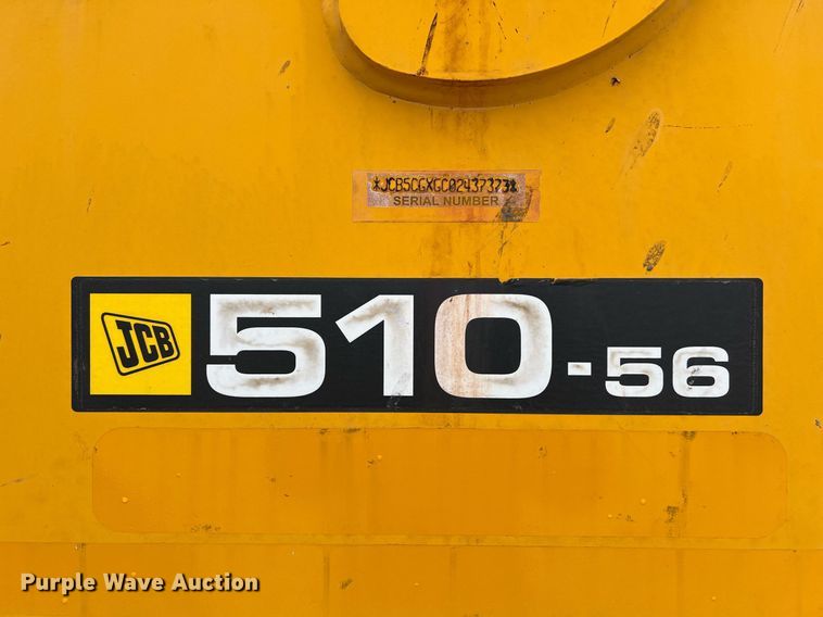 image for item DQ2347 2016 JCB 510-56  telehandler