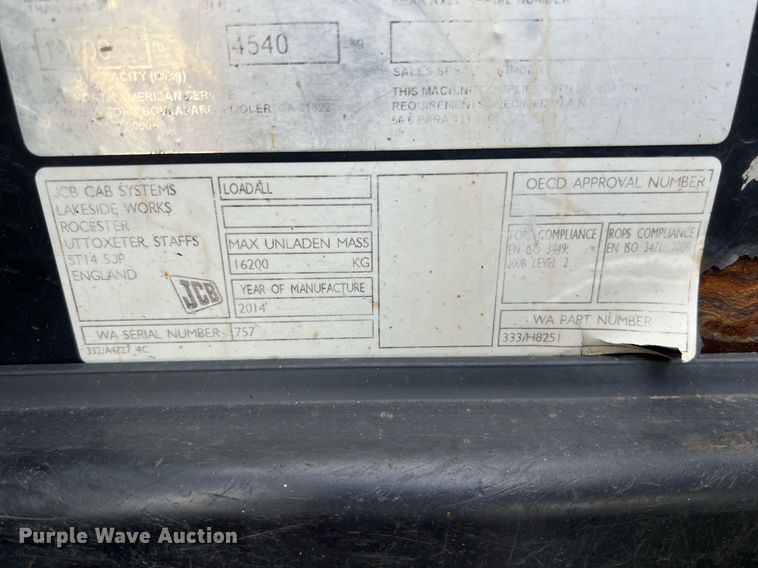 image for item DQ2347 2016 JCB 510-56  telehandler