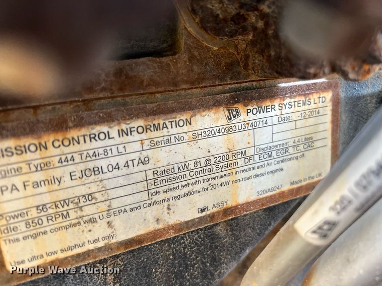 image for item DQ2347 2016 JCB 510-56  telehandler