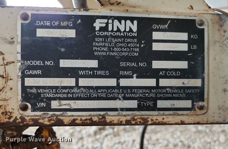 image for item DR7788 2015 B70T- 42  straw blower