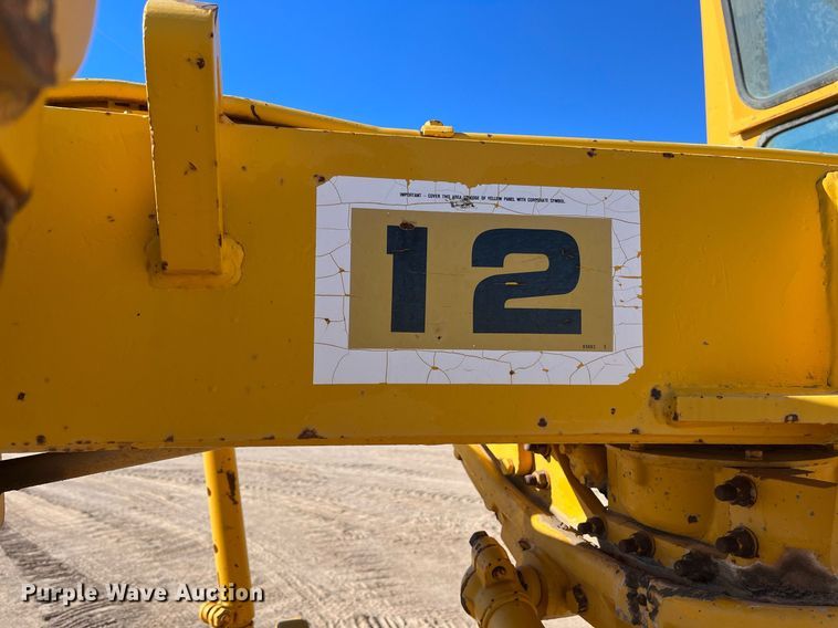 image for item EI0573 1973 Caterpillar  motor grader