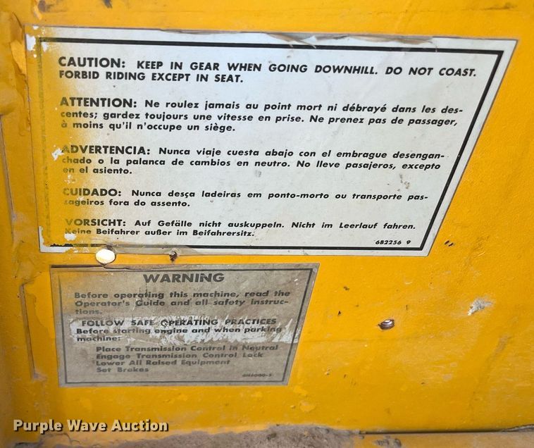 image for item EI0573 1973 Caterpillar  motor grader