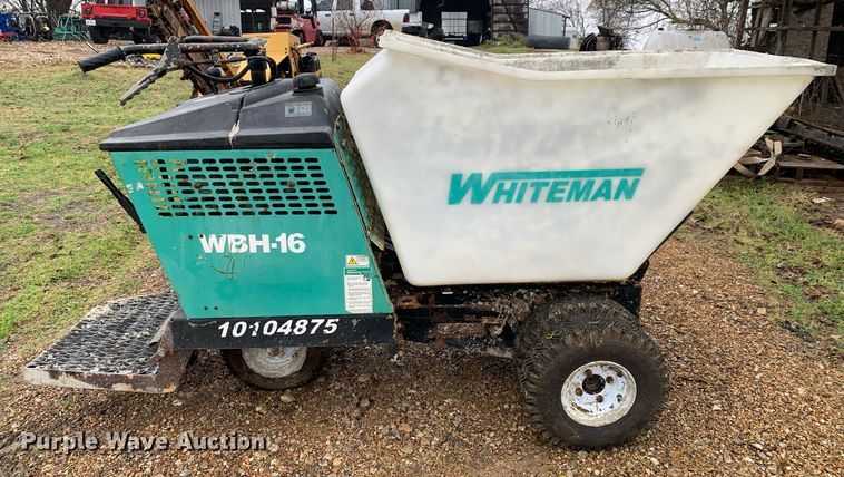 image for item KX9781 2018 Whiteman WBH-16  concrete buggy