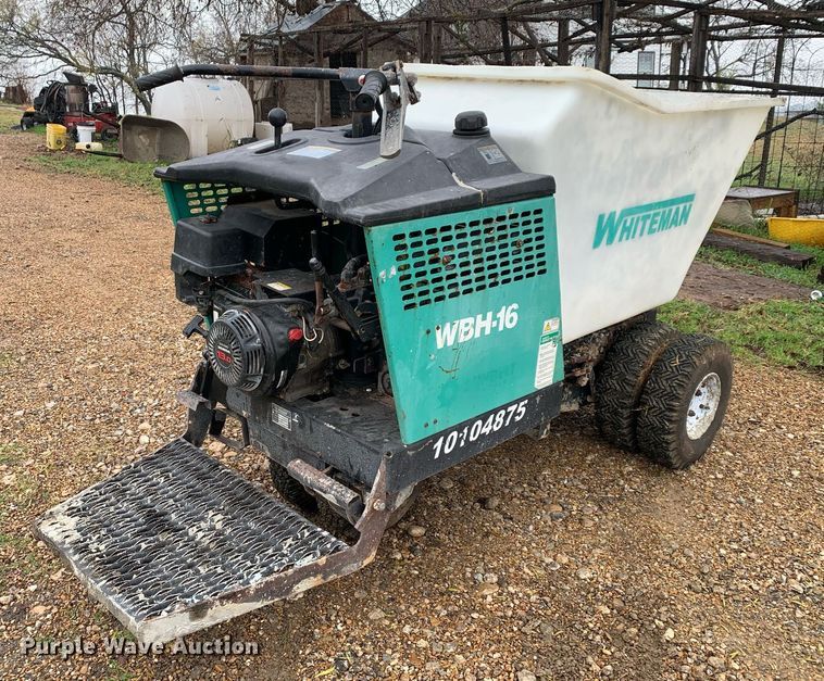 image for item KX9781 2018 Whiteman WBH-16  concrete buggy