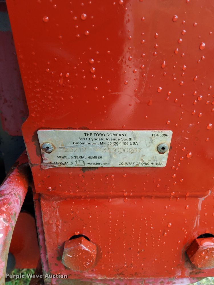 image for item KX9783 2013 Toro STX-38  stump grinder