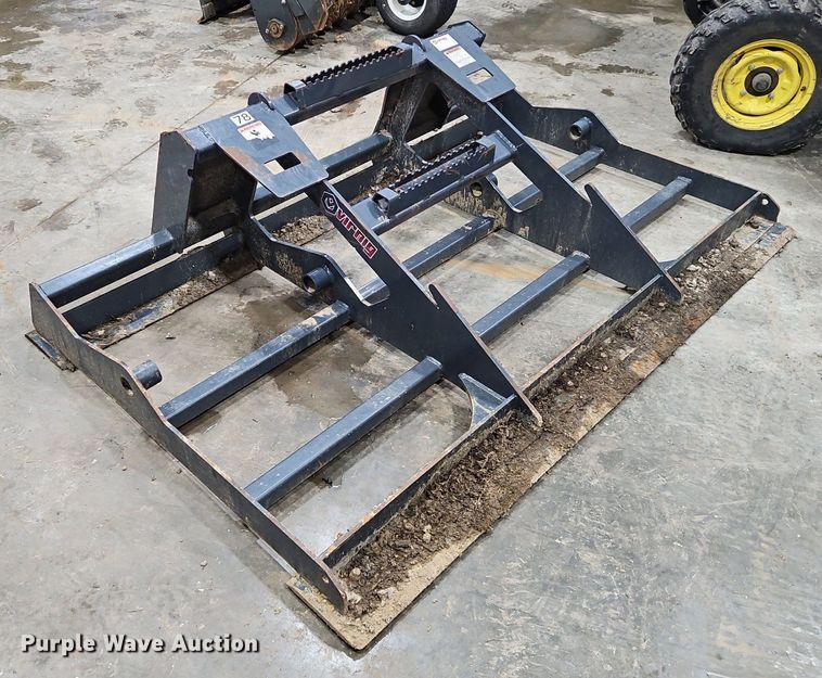 image for item LB9703 Virnig 78  skid steer land leveler