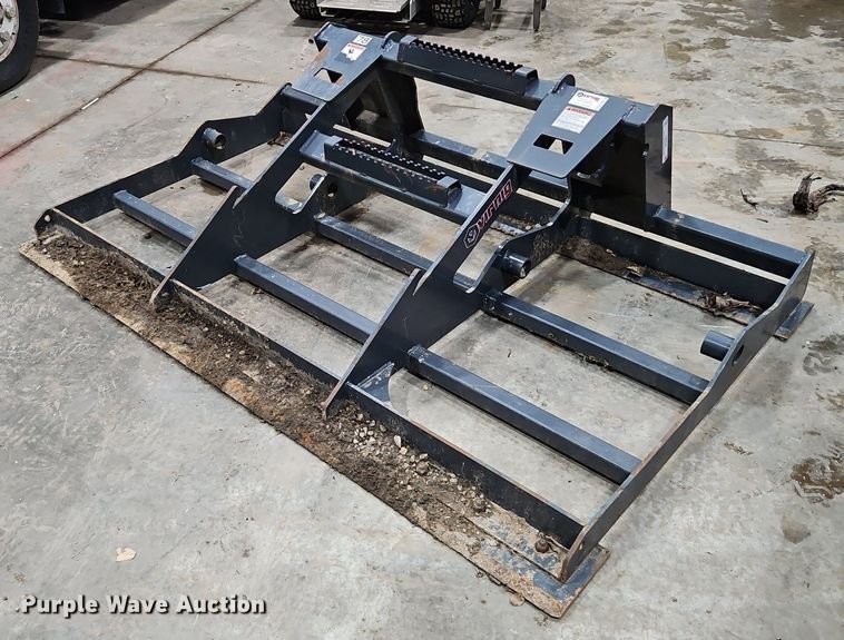 image for item LB9703 Virnig 78  skid steer land leveler