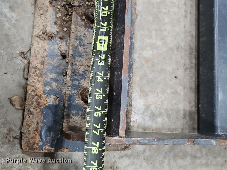 image for item LB9703 Virnig 78  skid steer land leveler